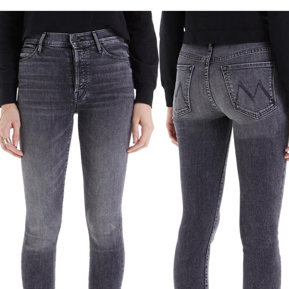 NWT- MOTHER the Stunner Frayer Ankle Skinny Jean